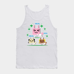 RabbitZaa #009 Doctor Heal x3 Tank Top